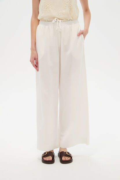 PANTALON ALVORI 70809 MARFIL  / OFF WHITE image number null