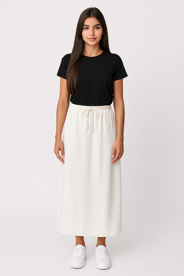 FALDA TACIANA BLANCO image number null