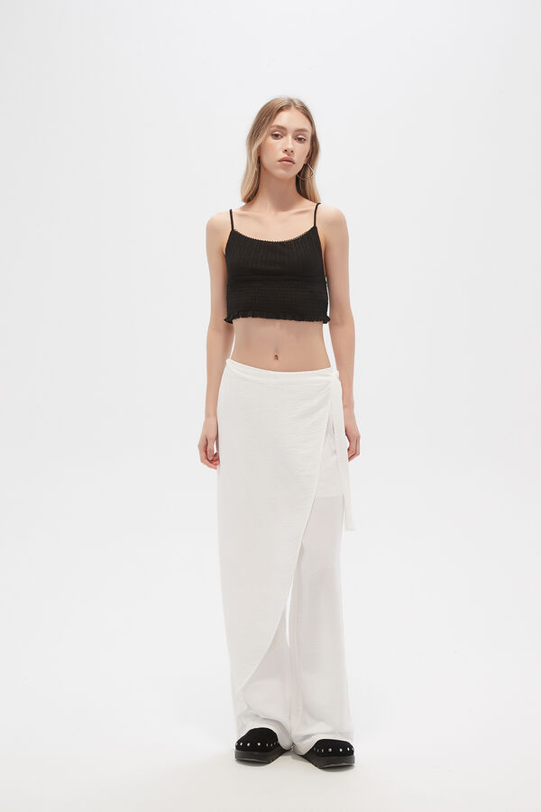 PANTALON ROMI BLANCO image number null