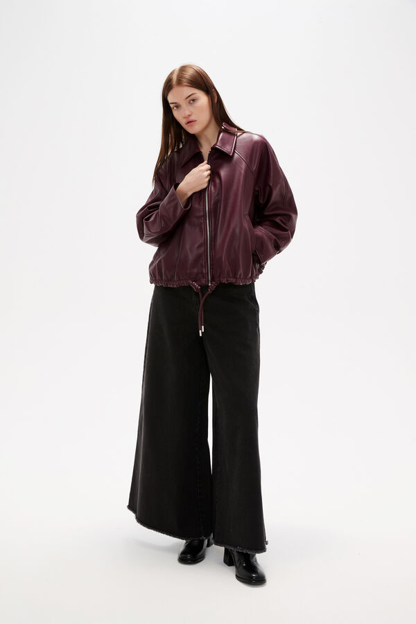 CAMPERA CARDIA CEREZA OSCURO image number null