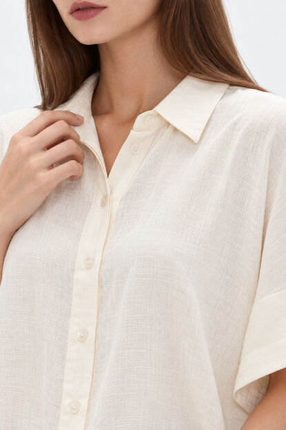 CAMISA LITSA 70809 CRUDO / NATURAL image number null