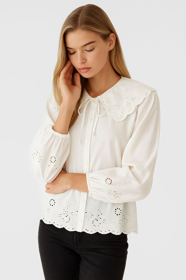 CAMISA SERVA BLANCO image number null