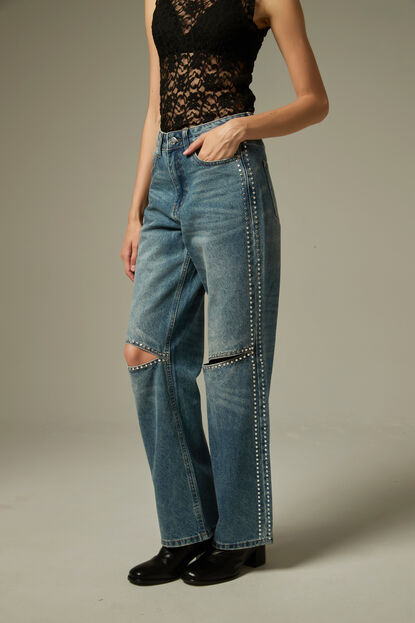 PANTALON AELIA 70809 AZUL MARINO image number null