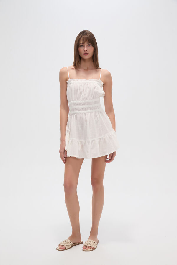 VESTIDO PASTEN BLANCO image number null