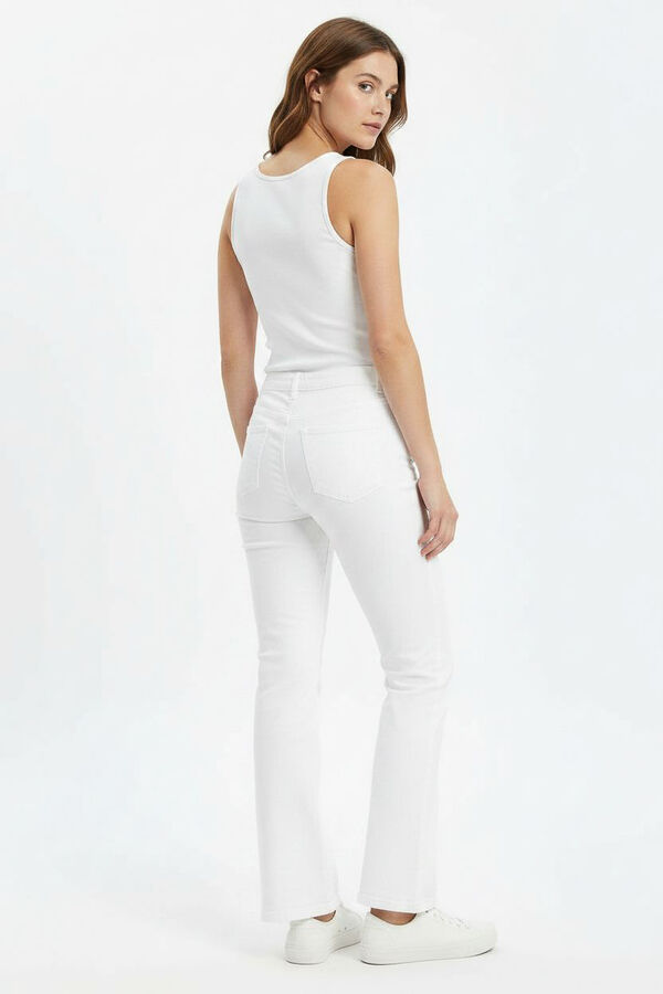 PANTALON ELVIS 70607 MARFIL  / OFF WHITE image number null