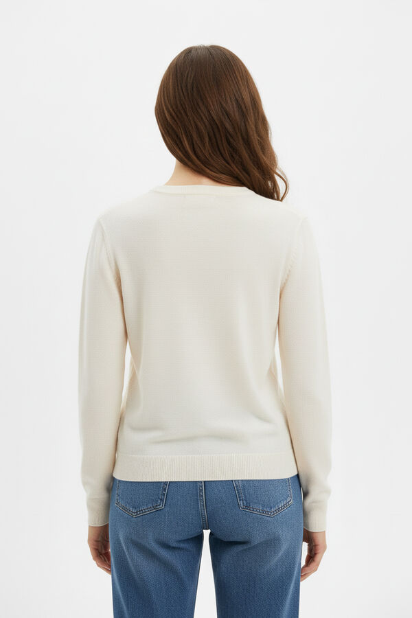 SWEATER PLANUS CRUDO / NATURAL image number null