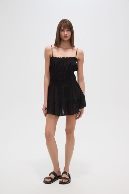 VESTIDO PASTEN NEGRO image number null