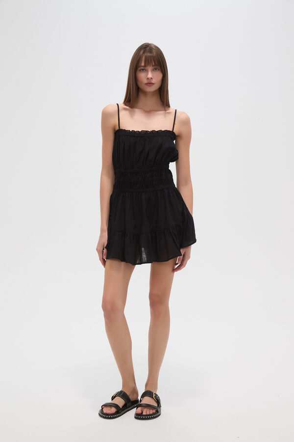 VESTIDO PASTEN NEGRO image number null