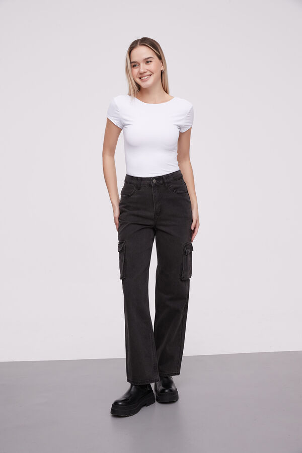PANTALON APIS GRIS OSCURO image number null