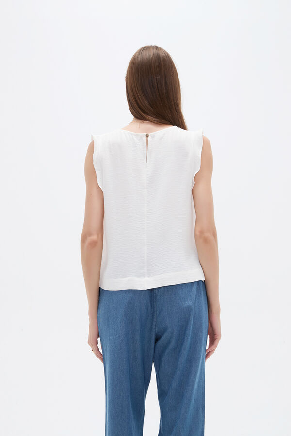 BLUSA JASTEL 70607 MARFIL  / OFF WHITE image number null