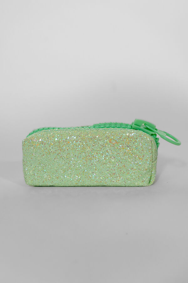 Cartuchera Glitter VERDE image number null
