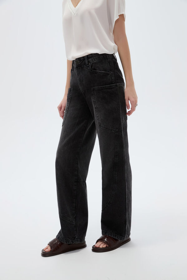PANTALON AVILOR 70607 GRIS OSCURO image number null