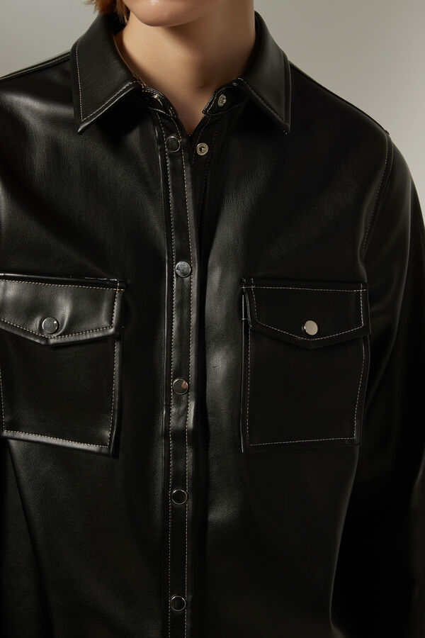 SOBRECAMISA WANTANABE NEGRO image number null