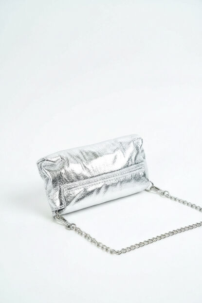 Cartera Charles PLATEADO image number null