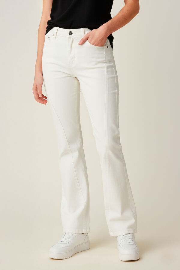 PANTALON GRAENA MARFIL  / OFF WHITE image number null