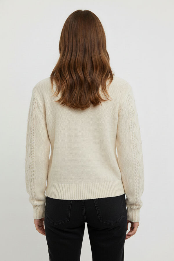 SWEATER FOCIO CRUDO / NATURAL image number null