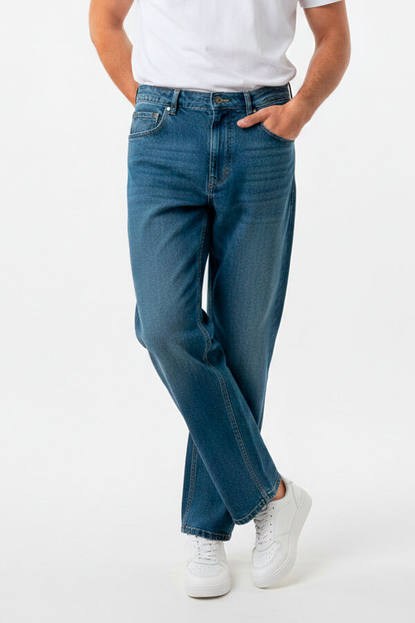 PANTALON RENVIK AZUL MEDIO image number null