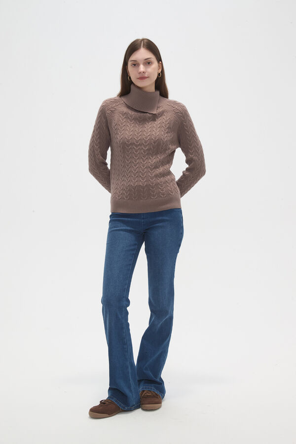 SWEATER AILARA TAUPE / MINK / VISON image number null