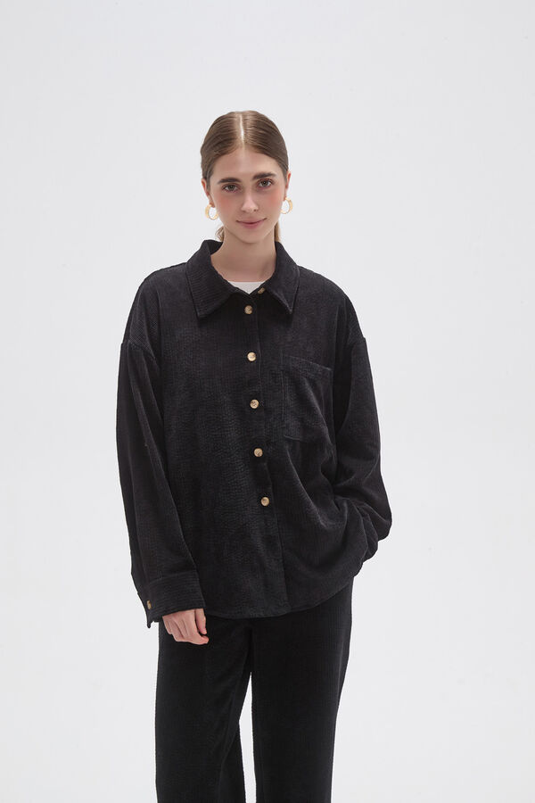 CAMISA LIGU NEGRO image number null