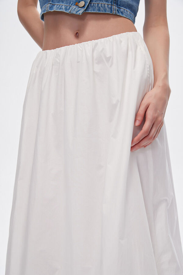 FALDA POLINE MARFIL / OFF WHITE