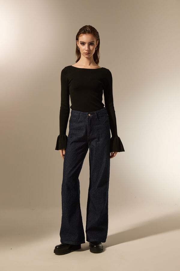 PANTALON QUARTIN AZUL INDIGO image number null