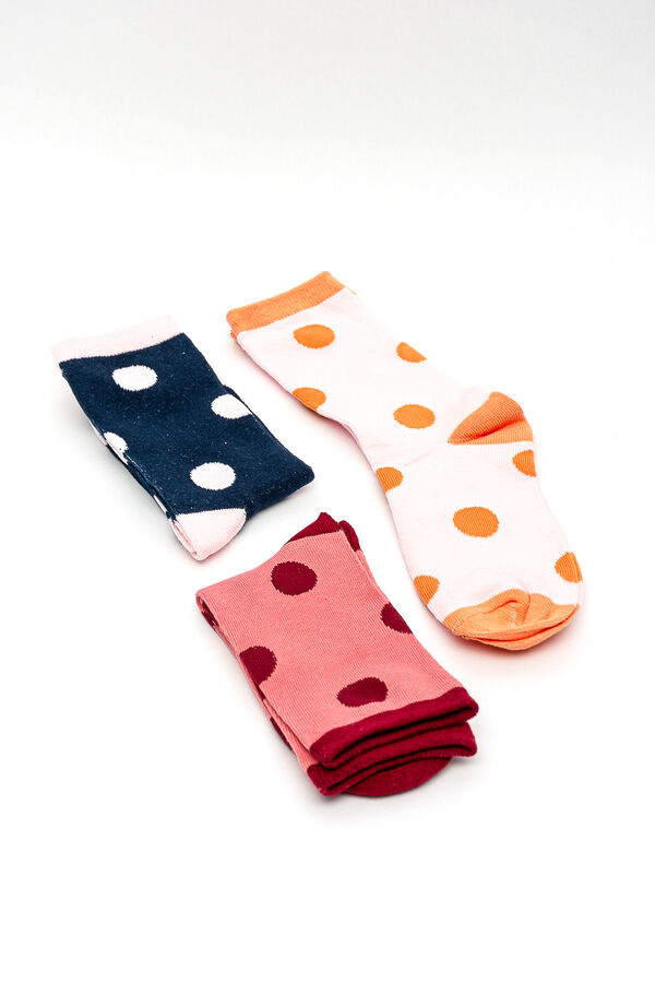 Medias Crew Esmero, Pack x 3 COLOR UNICO image number null