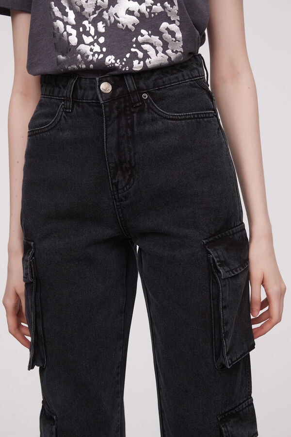 PANTALON MARGA GRIS OSCURO image number null