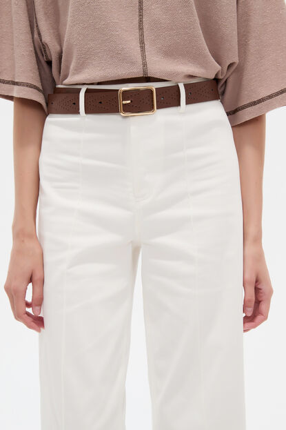 PANTALON ARVILO 70607 MARFIL  / OFF WHITE image number null