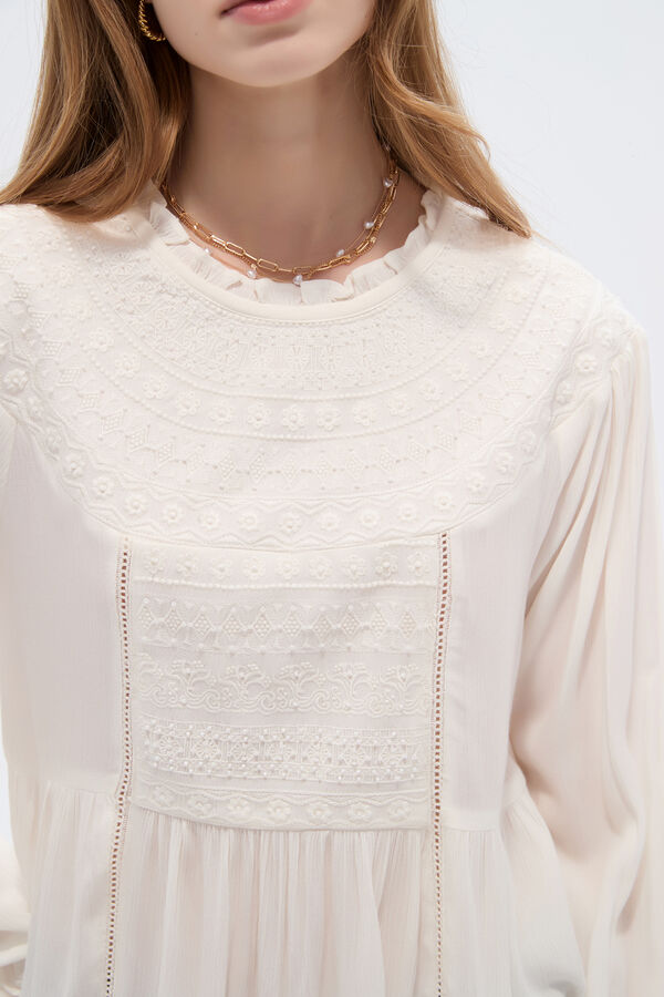 BLUSA COQUITE 70607 MARFIL  / OFF WHITE image number null