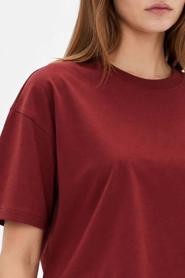 REMERA SOLISA 70607 BORDEAUX image number null