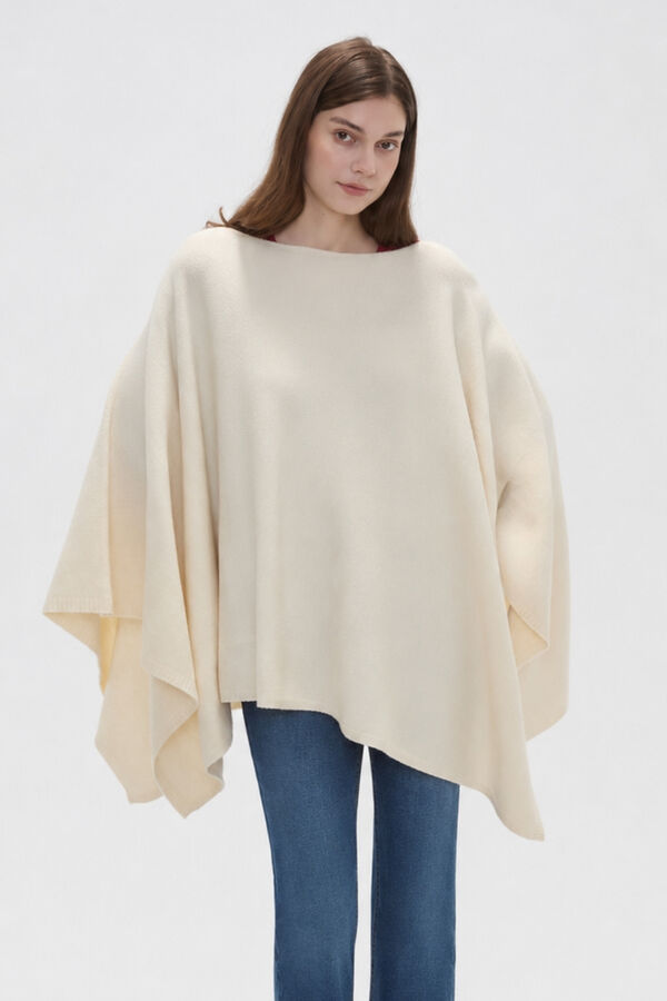 PONCHO SYLVA CRUDO / NATURAL image number null