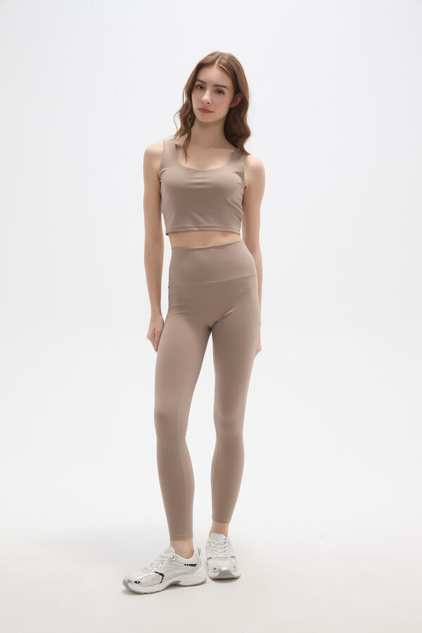 CALZA FIORE TAUPE CLARO image number null