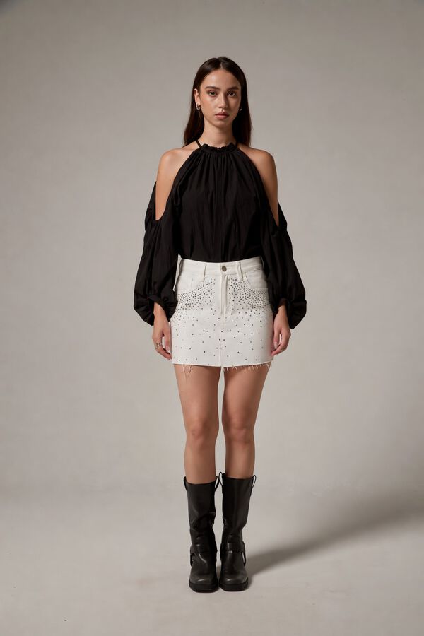 FALDA RAMA 70809 MARFIL  / OFF WHITE image number null