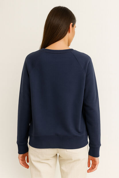 SUDADERA SUMIRE AZUL MARINO image number null