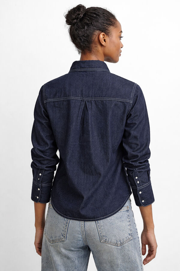 CAMISA BREVOL AZUL INDIGO image number null