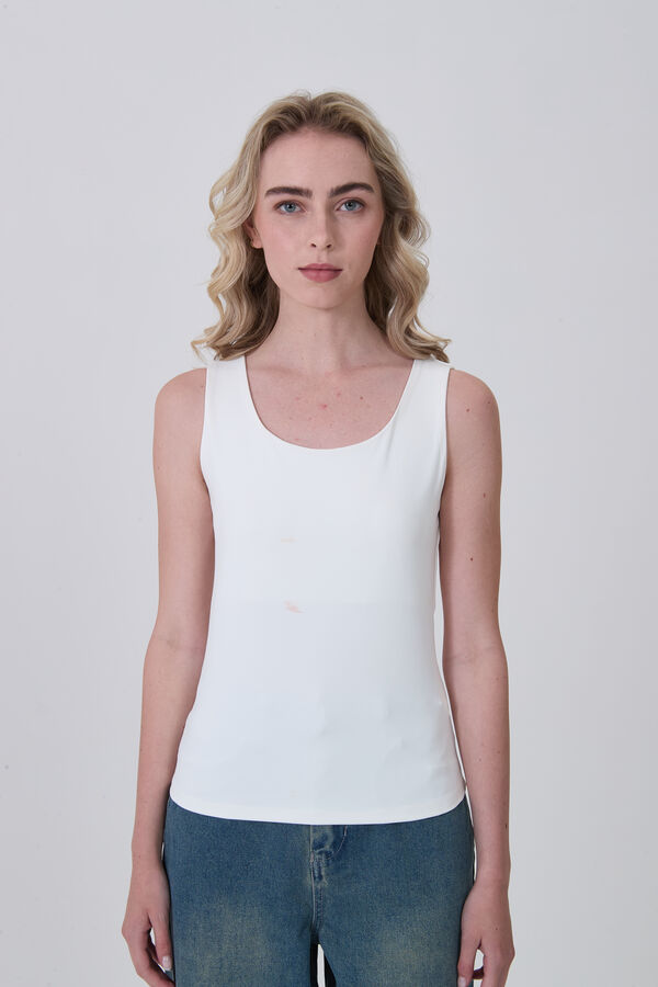 MUSCULOSA ABRIOLA MARFIL  / OFF WHITE image number null