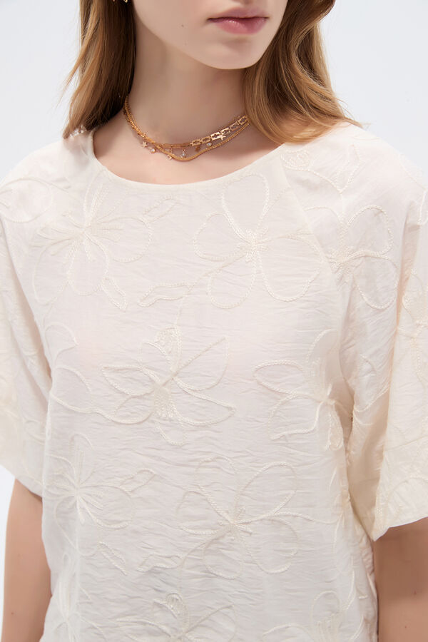BLUSA KISNOR 70607 MARFIL  / OFF WHITE image number null