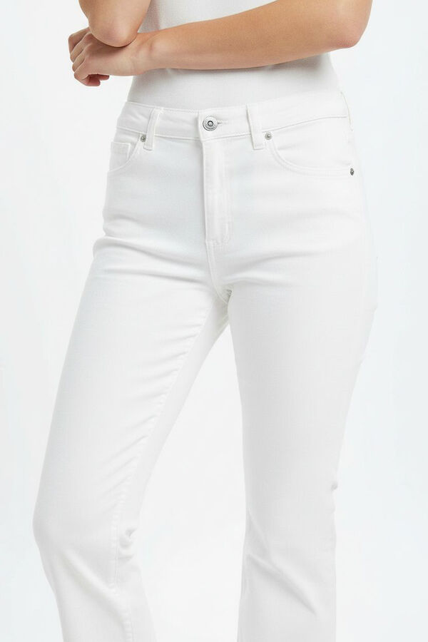 PANTALON ELVIS 70607 MARFIL  / OFF WHITE image number null