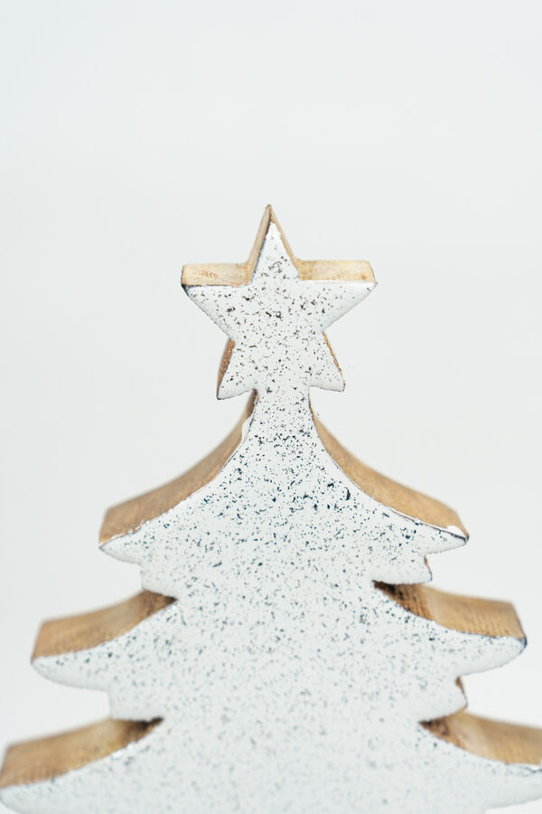 Deco Navidad Árbol de Madera con Base COLOR UNICO image number null