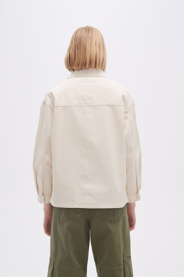 SOBRECAMISA ONA CRUDO / NATURAL image number null