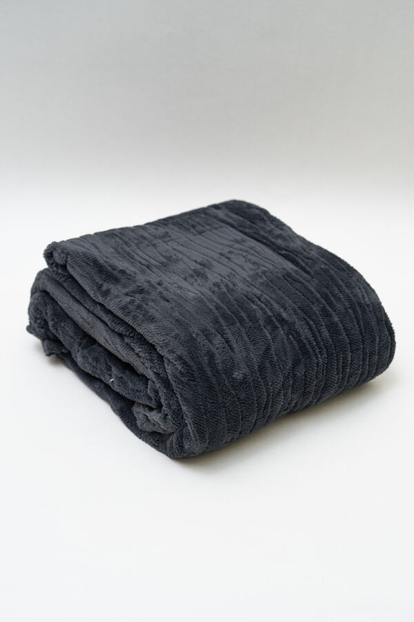 Manta Terra 1 plaza - 220g GRIS OSCURO image number null