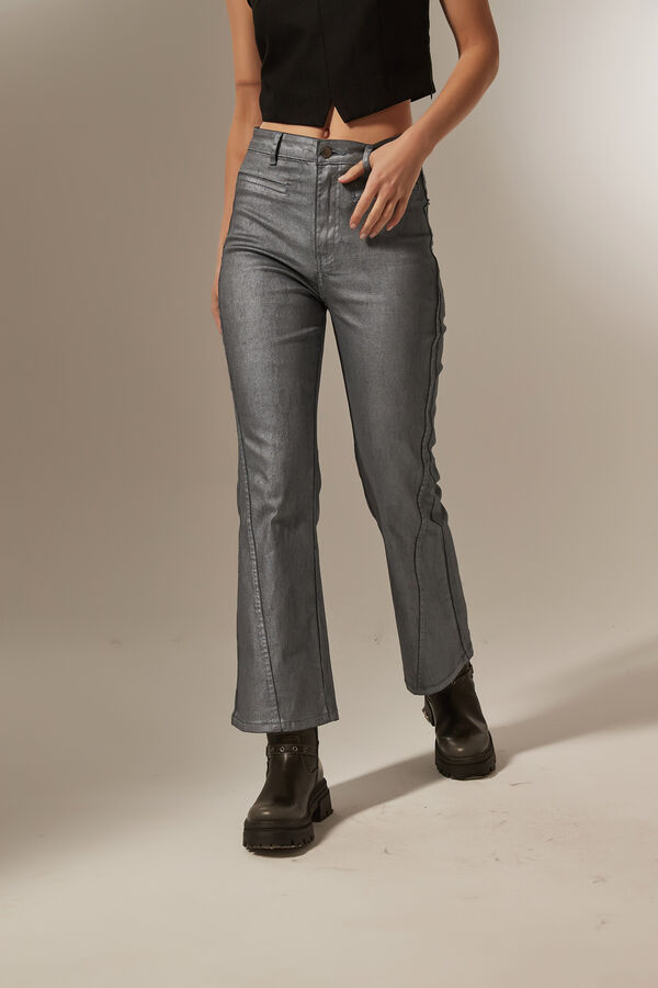 PANTALON KANOL PLATEADO image number null
