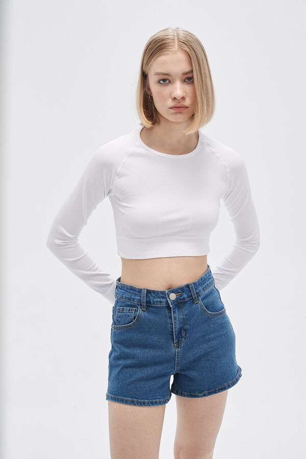TOPS SLEEVE BLANCO image number null