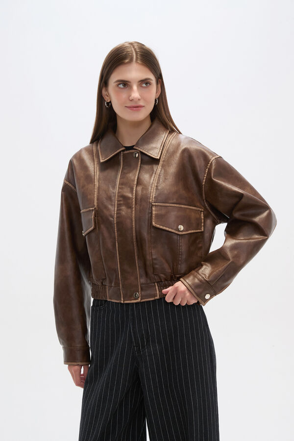 CAMPERA REVENZ MARRON image number null