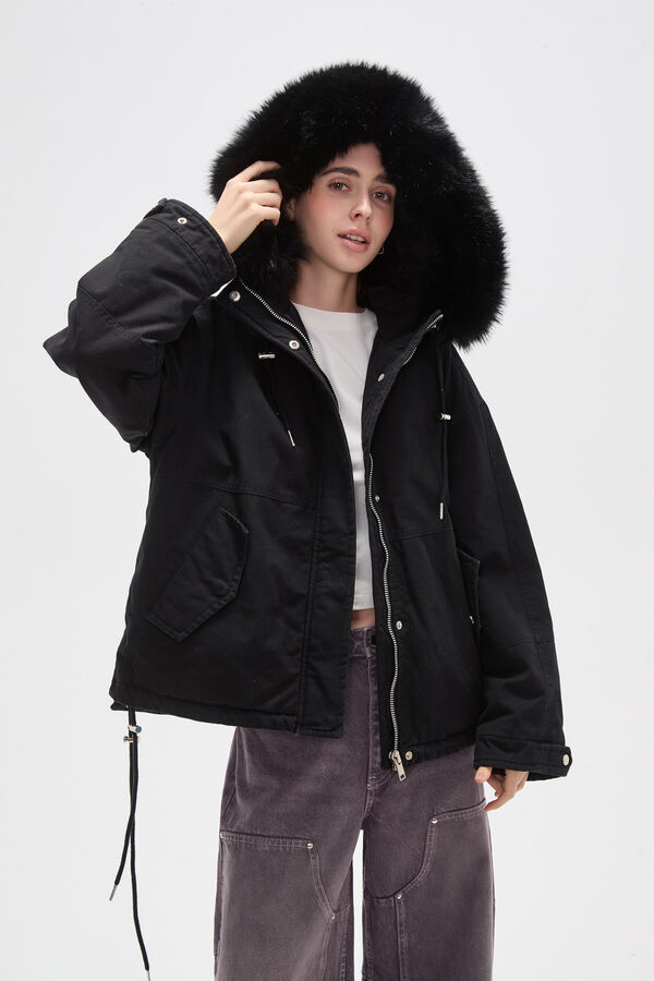 CAMPERA MIREN NEGRO image number null