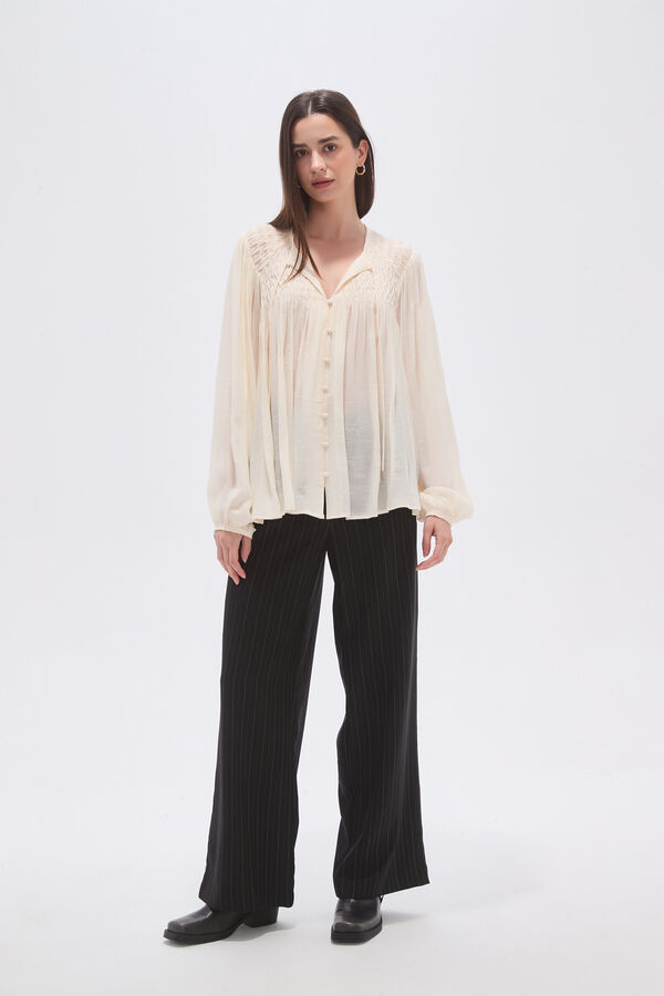 BLUSA MAKOR CRUDO / NATURAL image number null