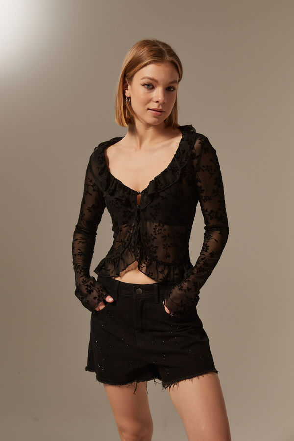 BLUSA LILIN NEGRO image number null