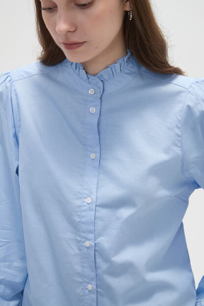 CAMISA SIREN CELESTE CLARO image number null
