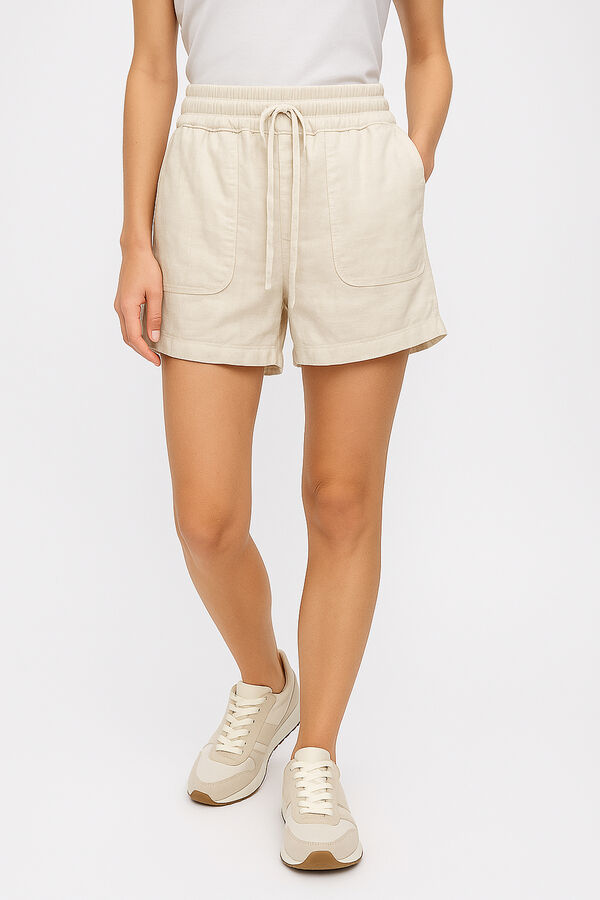 SHORT DOTIE BLANCO image number null