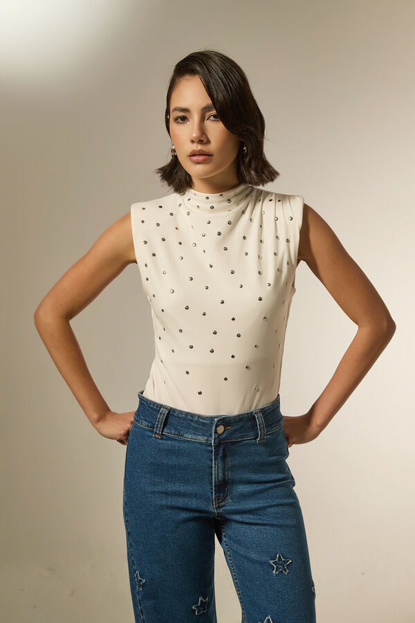BODY VRET MARFIL  / OFF WHITE image number null
